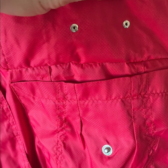 Studio 59 Red Utility Jacket Lightweight Water-Resistant - Picture 5 of 13